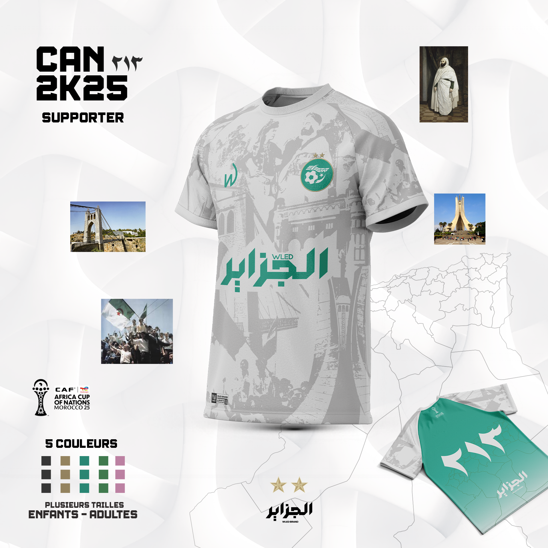 Maillot Concept Algérie – Édition Spéciale CAN 2025