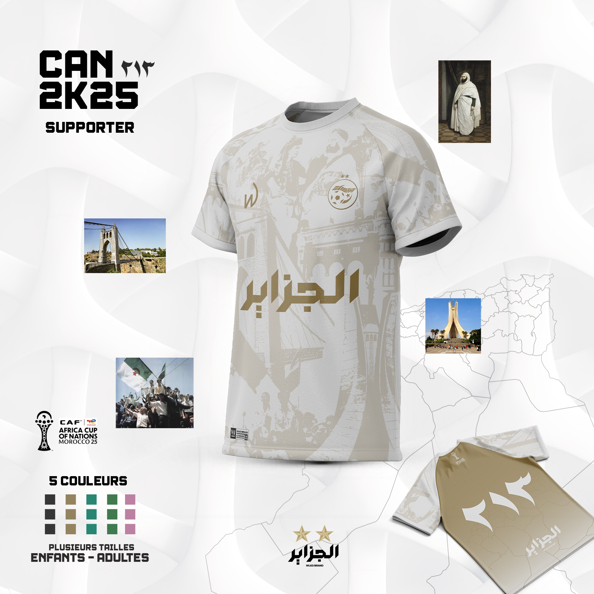 Maillot Concept Algérie – Édition Spéciale CAN 2025